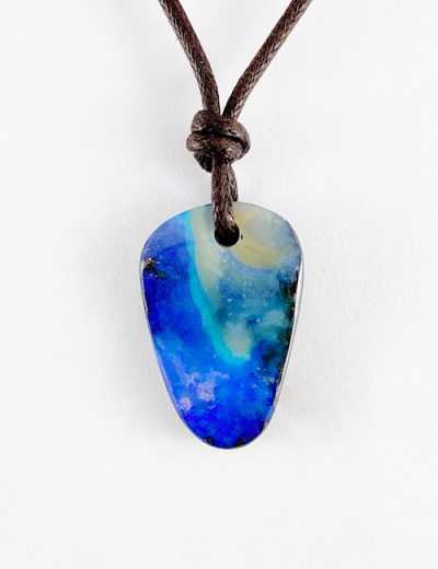 Opal Pendant SLP1302 Boulder Opal Mines Australia