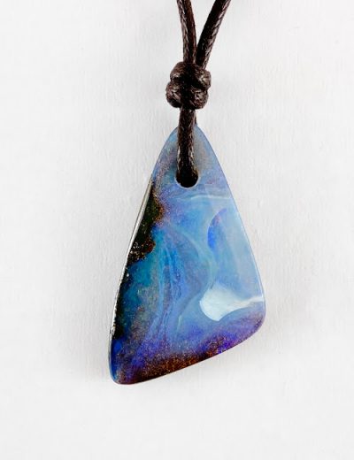 Boulder Opal Pendant Slp Boulder Opal Mines Australia