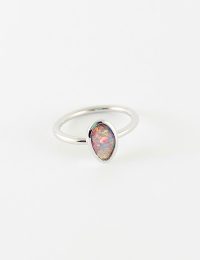 Boulder Opal Ring Sr Boulder Opal Mines Australia