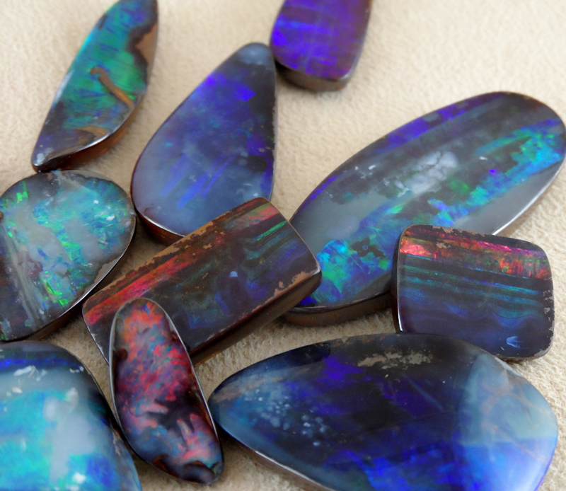 Australian Opals • Boulder Opal Mines Australia