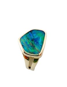 Australian Boulder Opal Ring GR166