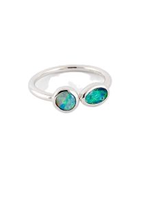 Australian Boulder Opal Ring SR841
