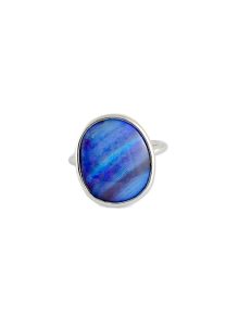 Natural Boulder Opal Ring SR867