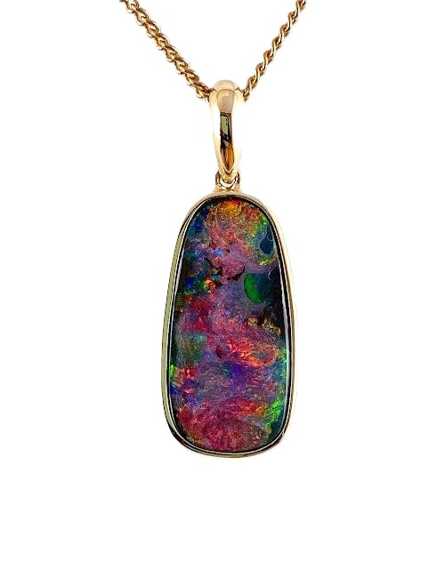 Australian Gold Opal Necklace GP101