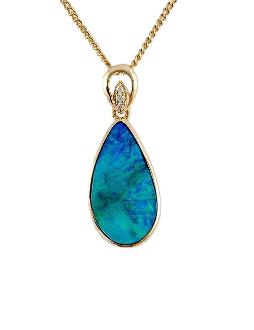 Australian Gold Opal Necklace GP143