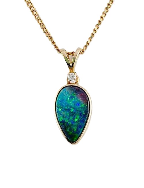 Australian Gold Opal Necklace GP145