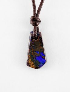 Budget Boulder Opal Pendant C410