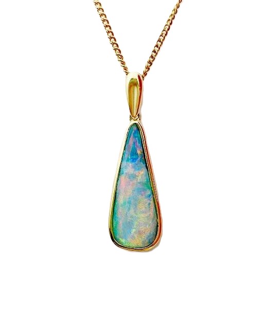 Australian Gold Opal Necklace GP96