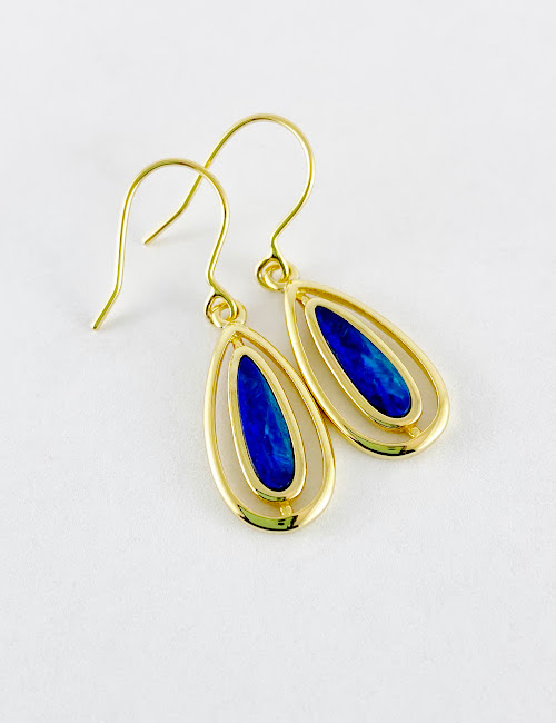 Australian Opal Earrings DOE469