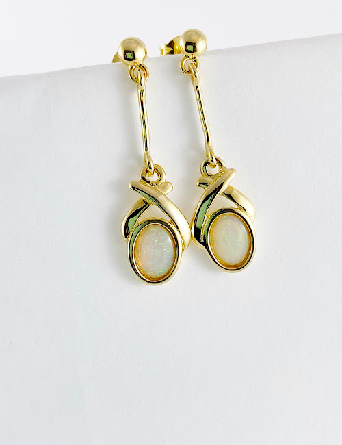 Australian Opal Earrings SE421