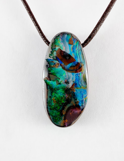 Boulder Opal Necklace SLP1269