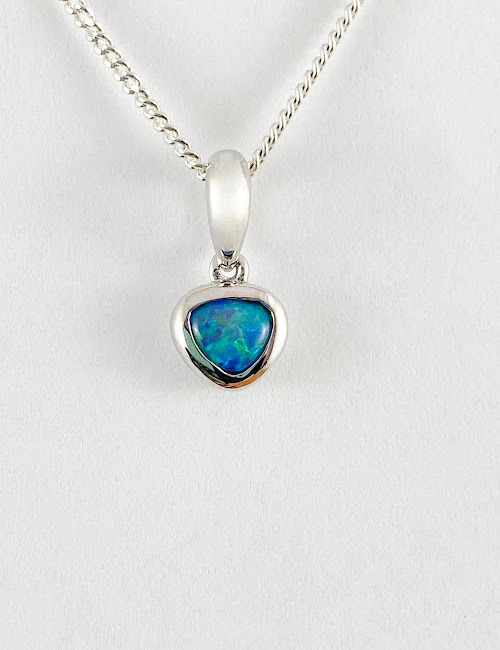 Black Opal necklace SP1415