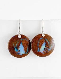 boulder opal earrings SE424