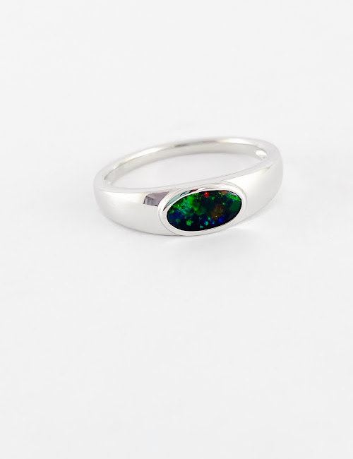 Black Opal Ring SR853