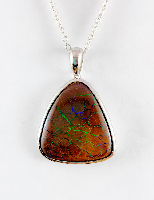 Australian Boulder Opal Necklace SP1432