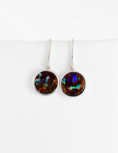 Australian Boulder Opal Earrings SE438