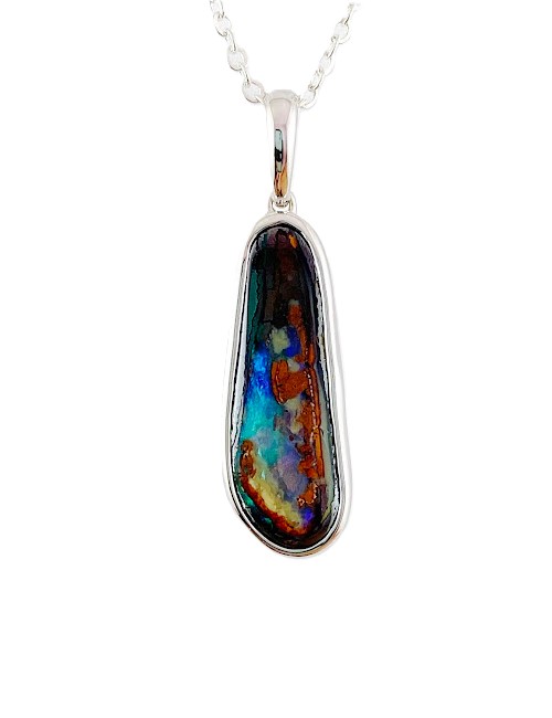 Australian Boulder Opal Pendant SP1443