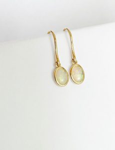 crystal opal earrings GE25
