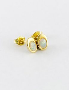 light opal earrings SE444