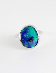 Australian Boulder Opal Ring SR860
