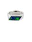 Mens Boulder Opal Ring SR914