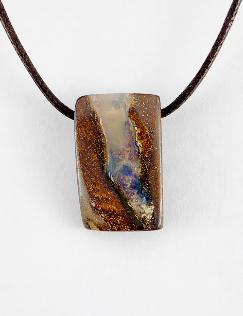Budget Boulder Opal Necklace C463