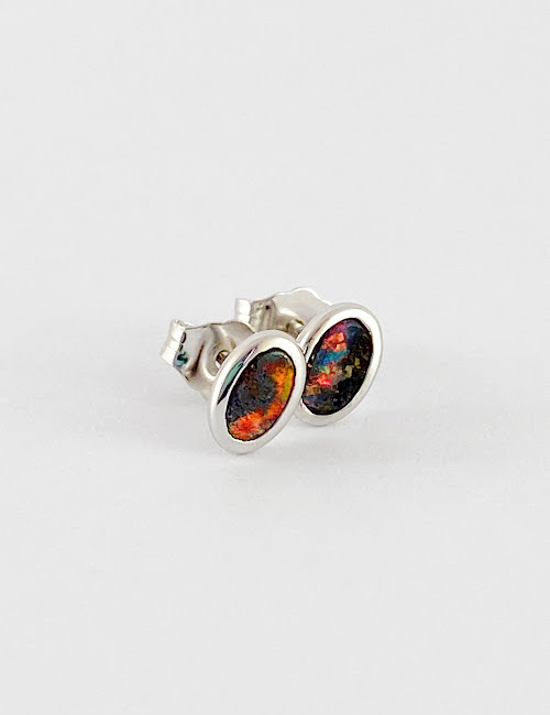 Boulder Opal Earrings SE480