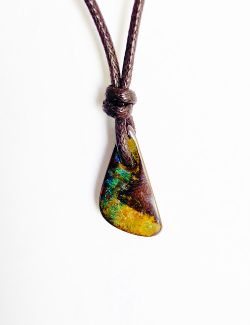 Boulder Opal Necklace SLP1356