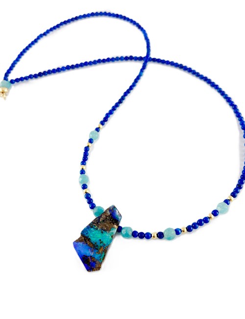 Boulder Opal Necklace SLP1474