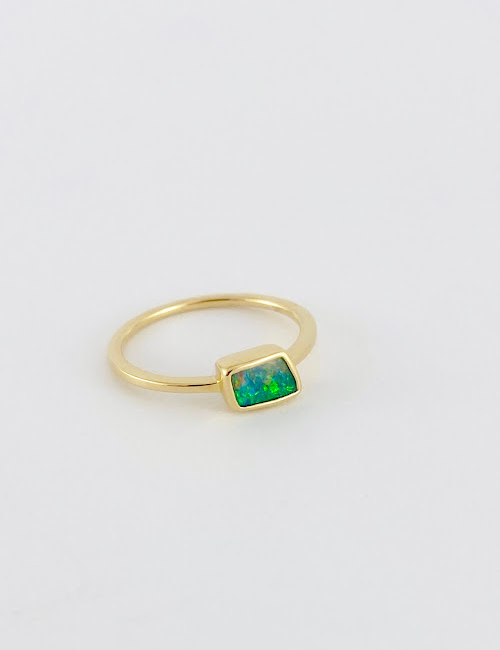 Australian Boulder Opal Ring GR178