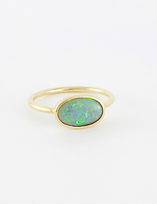 Crystal Opal Ring GR189
