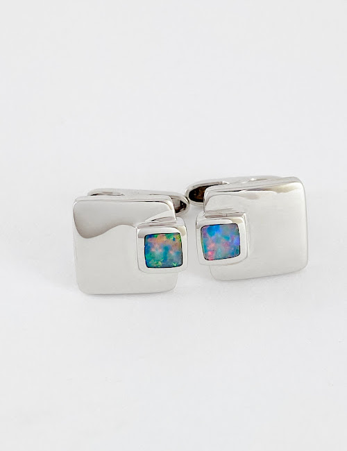 Australian Opal Cufflinks CL85
