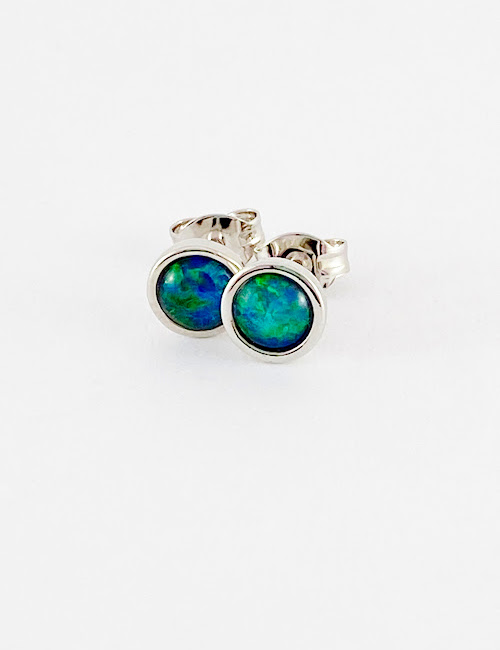 Australian Opal Earrings DOE481