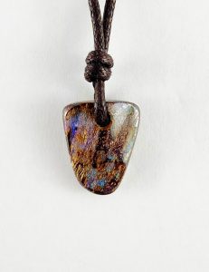 Budget Boulder Opal Necklace C471