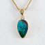 Gold Boulder Opal Necklace GP145