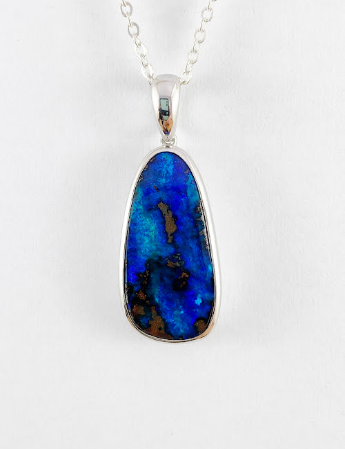 Boulder Opal Pendant SP1472 • Boulder Opal Mines Australia