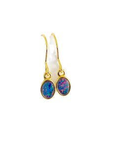 Australian Opal Earrings DOE116