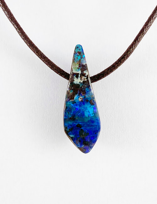 Australian Boulder Opal Necklace SLP1442