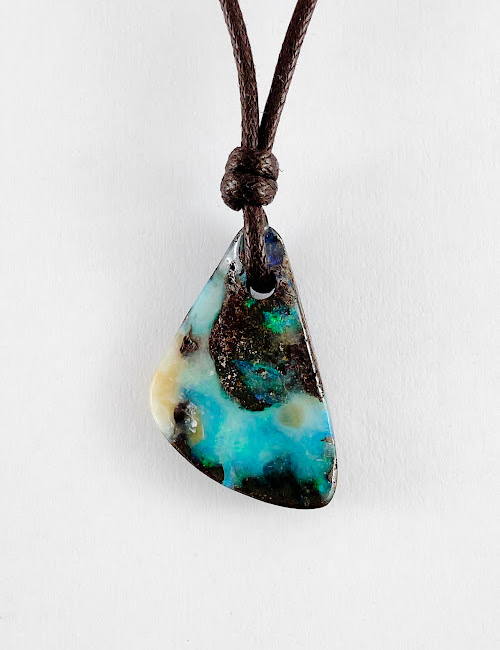 Australian Boulder Opal Necklace SLP1443