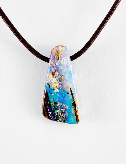 Australian Opal Necklace SLP1469