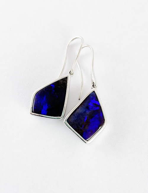 Purple Opal Earrings SE488