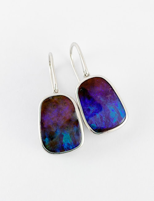 Australian Opal Earrings SE490