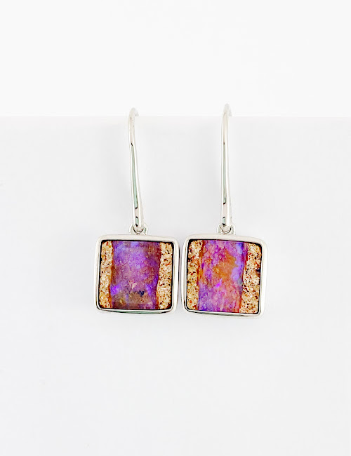 Australian Opal Earrings SE491