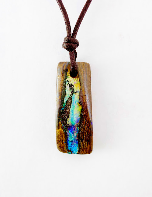 Australian Boulder Opal Necklace SLP1475