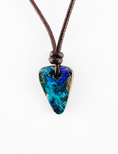 Australian Boulder Opal Necklace SLP1477