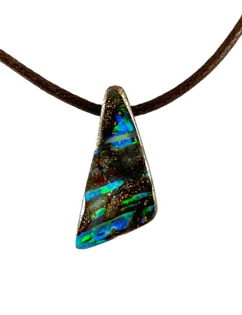 Australian Boulder Opal Necklace SLP1488