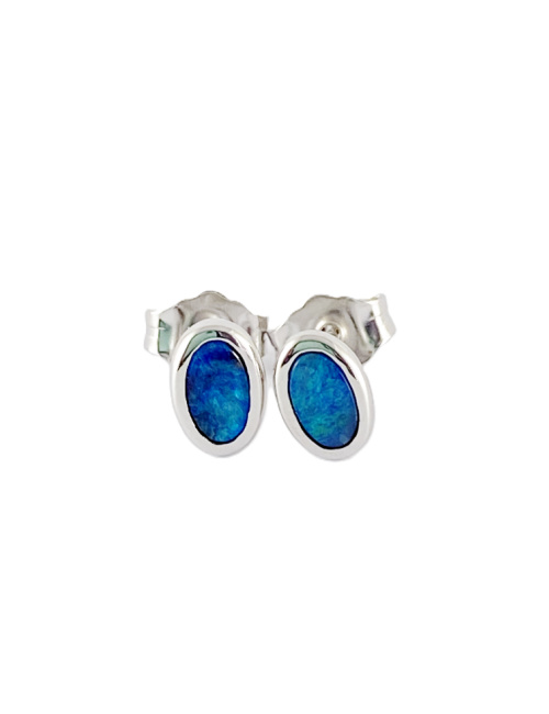 Australian Boulder Opal Earrings SE497