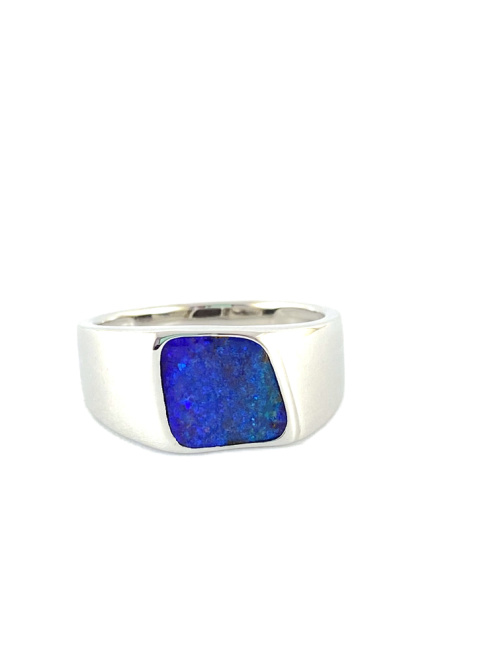 Mens Boulder Opal Ring SR915