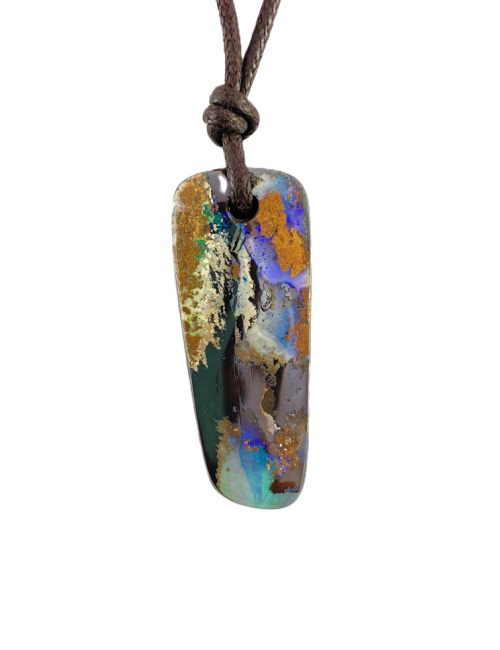 Casual Boulder Opal Necklace SLP1498