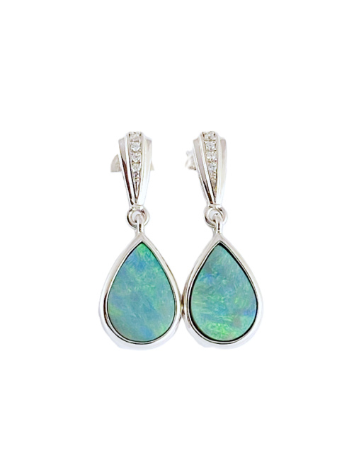 Australian Opal Earrings SE510